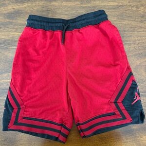 Boys Jordan Black & Red Shorts, Size M (10–12), Great Condition